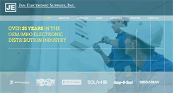 Desktop Screenshot of janelectronics.com